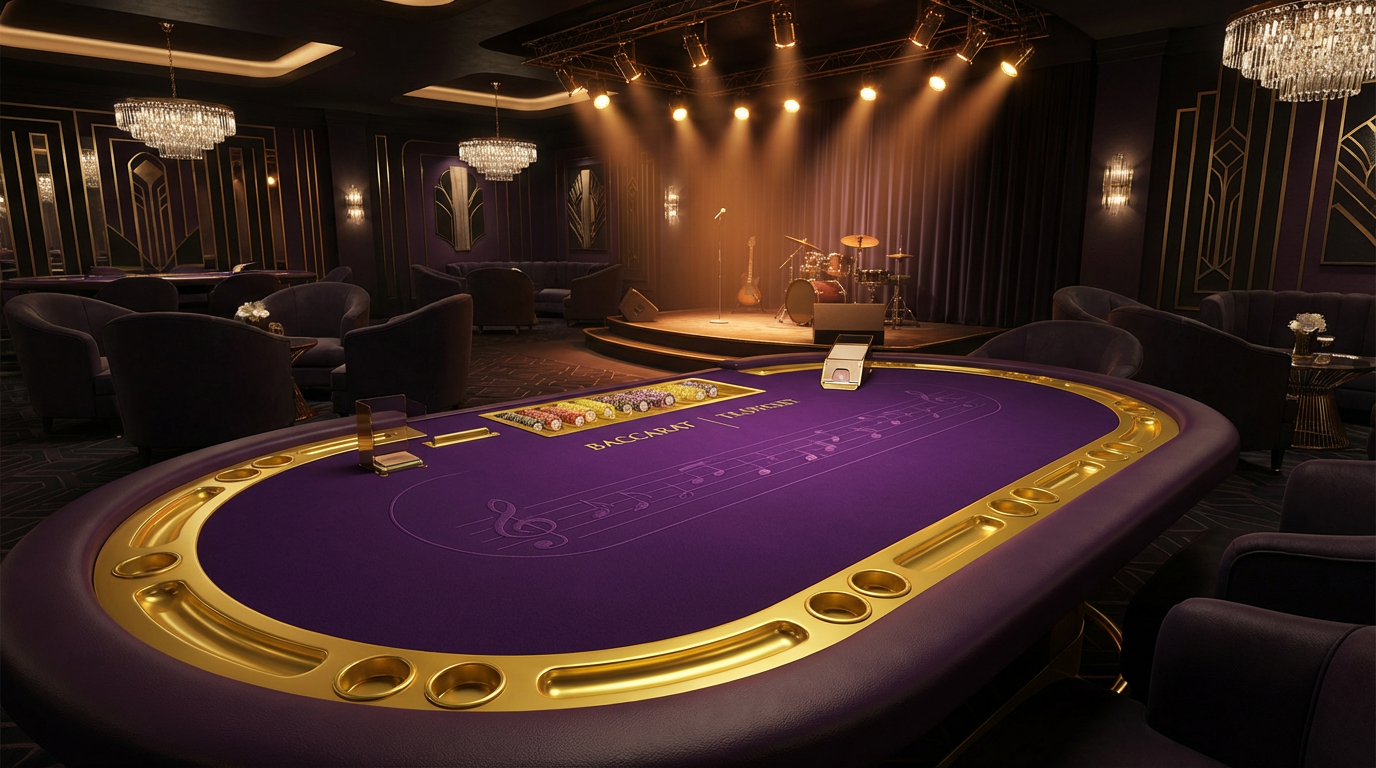 Bacará VIP 161bet - Mesa Exclusiva com Show ao Vivo